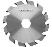 Fraise à rainurer Stehle HW (HM) MAN 150x5,0/4,0x30mm Z=12 F Angle de coupe 15 degrés