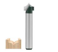 Fraise à sculpter sur bois avec tige de 6,35 mm | Fraise pointue pour sculpture sur bois, ébavurage de meubles, réparations de meuleuse, menuiserie, projets de bricolage