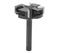 Fraise à surface, 4 cannelures, tige de 8 mm, diamètre de coupe de 40 mm ; fraise de rabotage pour le travail du bois ; fraise de fraisage à planer avec des lames en carbure,