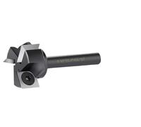 Fraise à surfacer, fraise à profiler, fraise à profiler en carbure, fraise à raboter le bois, 8 mm, 12 mm, queue de 1/4'' ou 1/2''(8x39x61L 3T)