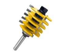 Fraise À Tenon Pour Assemblage À Queue D'Aronde À 3 Dents, Réglable 1Pièce | Fraise de défonceuse de qualité industrielle, Pour Le Travail Du Bois(12.7mm)
