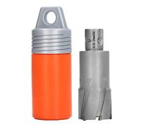 Fraise Annulaire, Outil de Perçage de Profondeur de Coupe de 50 Mm, Double Dent Alternée, 40CR, Foret Magnétique en Carbure Cémenté pour Fonte, Acier Inoxydable, Aluminium, Cuivre (35mm)