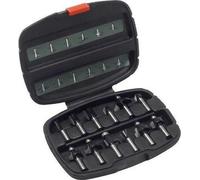 Fraise au carbure Bosch, 12 pièces, Queue 8 mm, Pour bois, Coffret de rangement