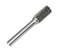 Fraise Carbure de Tungstene Lime Cylindrique Bout Coupant 10 mm - Queue lisse 6mm - Grande dureté jusqu'à HRC70