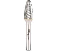 Fraise carbure de tungstène Procut - série HF 100 - modèle F - pour pièces de forme 12,7 x 25 x 6 mm KLINGSPOR