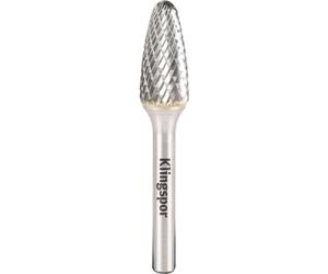 Fraise carbure de tungstène Procut - série HF 100 - modèle F - pour pièces de forme 12,7 x 25 x 6 mm KLINGSPOR