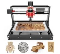 Fraise CNC 3018 Pro - Fraiseuse de bureau 3 axes - Pour la gravure et le fraisage - Carte de contrôle améliorée - Coupleur de broche en métal