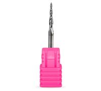 Fraise conique 3D CNC à bout sphérique – Double tranchant, pour bois, plastique et métal | R1.0xD6.0xL30.5/75