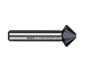 Fraise conique à chanfreiner ULTIMATECUT 4S HSS RUnaTEC DIN 335 90° - Ø10,40 mm - longueur 50 mm RUKO