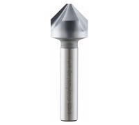 Fraise Conique à Ebavurer Carbure Monobloc DIN 335 C - Aciers et Inox 90° D. 12.4 x Lt. 56 x Q. 8 mm x Z3 - Diamwood