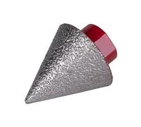 Fraise conique diamantée Superpro - 20 mm - Ø 2-35 mm - Filetage M14 - RUBI - 6986