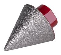 Fraise conique diamantée Superpro - 20 mm - Ø 2-35 mm - Filetage M14 - RUBI - 6986