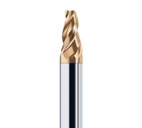 Fraise conique en carbure HRC55 à tige 1-6 8 12 16, fraise angulaire CNC, mèche de routeur en métal 0.5 1 1.5 2 3 8 10 15 degrés(8X5X11X10X60)