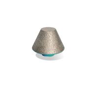 Fraise conique en diamant BIHUI - Foret diamant de 20 - 48 mm - Cône pour agrandir, élargir et niveler - Conçu pour percer des carreaux, grès ou céramique.