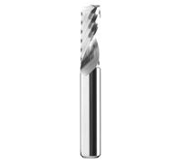 Fraise de finition CNC BRÜCK VHW Z1 - MEC D=12 mm NL=40 mm GL=80 mm S=12 mm - RL/RD | 370D12040080