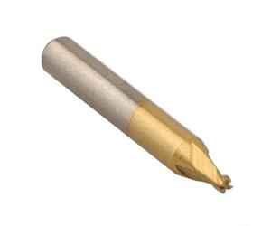 Fraise de Fraiseuse Verticale pour Découpe de Clés | Queue de 6mm, Outil de en Métal Haute Dureté pour Usinage du Plastique, PCB et Métal, Diamètres 1.0-5.0mm,