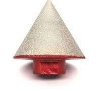 Fraise Diamantée Brasée M14 Ø48 mm Foret Conique pour Pierre Carrelage Céramique Verre Outil Perçage Professionnel Haute Résistance