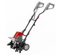 Fraise électrique - 1500 W, largeur de travail 45 cm - Plastique et métal - Rouge et noir