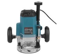 Fraise électrique portative de 2200W - 6 vitesses (10000–23000 tr/min) - 15 fraises - Alimentation secteur 220V - Couleur : bleu