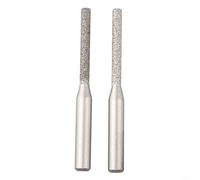 Fraise Émeri Brasée 2PCS Durabilité Supérieure | Technologie brasée émeri, durée de vie doublée, finition polie, pour idéal marbre granit