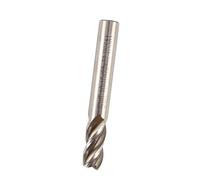 Fraise en Bout HSS 4 Dents Queue Cylindrique 4-12mm | Outil d'Usinage, Coupe Précise, Métal Dur, CNC et Machine-outil, Cuivre Aluum Fonte
