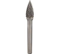 Fraise en carbure Rhodius ALPHA, forme G (SPG), ogive, 9,6 x 19,0 x 6,0 x 64 mm