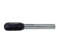 Fraise lime carbure TICN cylindrique bout rond - diamètre 6 mm - 116020TC RUKO