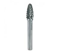 Fraise lime en carbure Forme F ogive bout rond - diamètre 12 mm RUKO