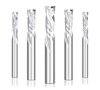 Fraise multifonction 2 cannelures 22 mm | Acier pour panneaux de particules en résine acrylique, fraises à défoncer pour défonceuse, sculpture, graveur