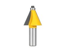 Fraise pour chanfreiner les bords, 3 pièces 12mm 12.7mm tige différentes tailles 15-30 degrés chanfrein routeur peu for moulin à bois(12.7x26.3x1)