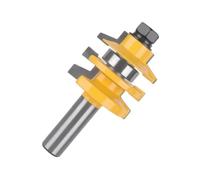 Fraise pour chanfreiner les bords, Fraise à chanfrein, mèche de routeur 12-12.7mm x 41mm en carbure for le travail du bois(12mmx41mm)