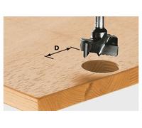 Fraise pour ferrures HW avec queue de 8mm FESTOOL HW S8 D15 - 491070