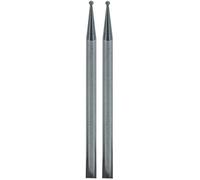 Fraise - Proxxon Micromot - 2 fraises diamantées sur tige 1mm - Dimensions : 1 mm