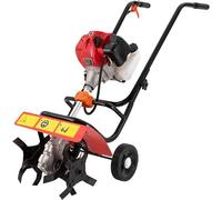 Fraise rotative manuelle de 1,9 kW, motoculteur essence 2 temps, motoculteur essence, micro-motoculteur pour l'agriculture, les serres et les vergers
