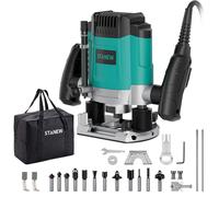 Fraise verticale électrique - 1200 W - Mandrin de 6 à 8 mm - Pour métaux