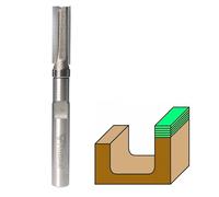 Fraiser Mini Fraise à Copier - fraise pour bois de précision avec roulement, diamètre 6,4 mm, queue 6,35 mm (1/4"), pour défonceuse et affleureuse
