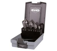 Fraises à chariotage transversal Ruko 90Grad Diamètre 2 / 5-15 / 20 HSS-Co Cassette plastique - 102312ERO