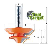 CMT Orange Tools Fraise à mortaiser 955.503.11 HM-FR.A 45° Ø70x29 mm Queue Ø12 mm