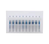Fraises en Bout, 10pcs Bits de Routeur de Maïs Bleu en Carbure é Ultra-Fin pour Machines CNC PCB(1.5mm)