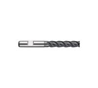 Fraises en bout C492 DIN 844 L D.16mm L.63mm HSS-E-PM ALCRONA 35Grad Z.4