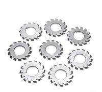 Fraises involutes HSS M1 Ø22mm angle 20° précision | Acier rapide HSS, angle 20°, module M1, pour métaux, longue durée de vie