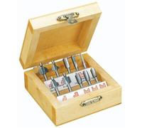 Fraises Jeu De 10 Pour Bois À Profiler - Proxxon