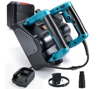 Fraiseuse à béton de 1600W, compatible avec les batteries Makita, profondeur de coupe réglable de 0 à 4 mm, fraiseuse à rouleaux, fraiseuse pour enduit, fraiseuse à surface plane, machine de fraisage,