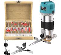 Fraiseuse à bois, haute précision, puissance élevée, 30000 tr/min / 800 W