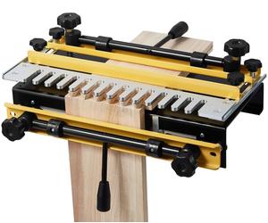 Fraiseuse à rainures VEVOR de 31 cm de large, gabarit de fraisage avec fraise et gabarit de 12,7 mm, alignement précis, dispositif de coupe pour tenons et mortaises, outil pour la fabrication de meubl