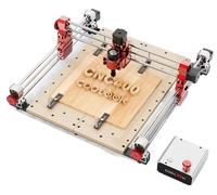 Fraiseuse CNC, broche à 8000 tours par minute, vitesse de 500 mm/min, système de contrôle open-source GRBL pour MDF et bois massif, modèle COOLOOK CNC400