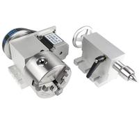 Fraiseuse CNC, fonctionnalité 4e axe, mandrin de précision à 4 mors, 3 mors K11-80