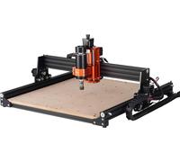 Fraiseuse CNC, zone de travail 400 x 400 x 60 mm, machine de gravure 300 W, kit de fraiseuse à graver et sculpter le bois à 3 axes avec contrôle GRBL, 1 200 tr/min, avec contrôleur hors ligne pour le