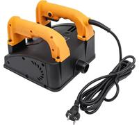 Fraiseuse électrique murale - Raboteuse murale - 1200 W - 1000-4000 tr/min - Profondeur de fraisage 1-4 mm - 220 V 50 Hz - 26 lames - Jaune
