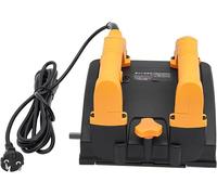 Fraiseuse électrique pour béton 1200W, ponceuse pour béton, 1000-4000 tr/min. Fraiseuse pour travaux de rénovation, avec déflecteur de poussière. Fraiseuse pour enduits, avec profondeur réglable, adap